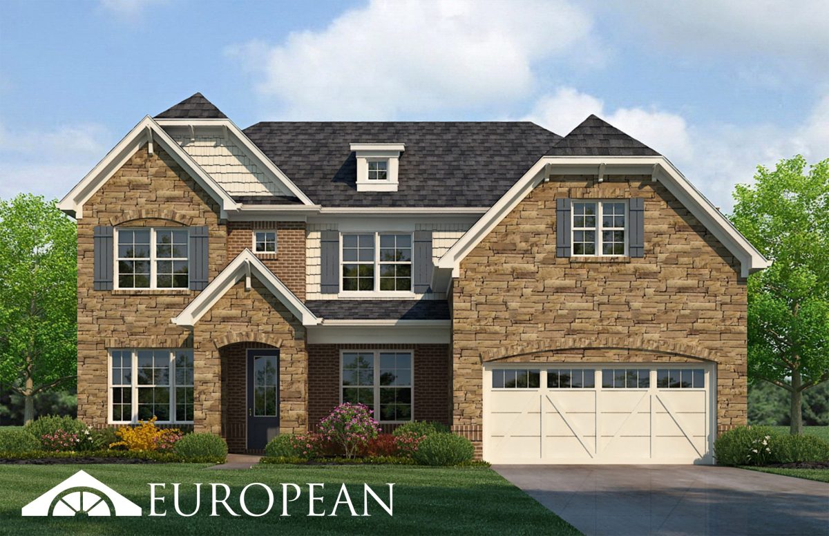 Lot 49 – 12924 Yorkshire Fog Ln. - Elevations 1